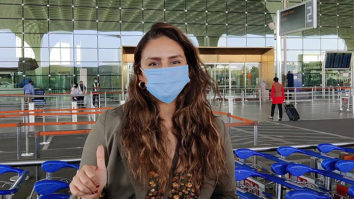 Huma Qureshi spotted at Airport