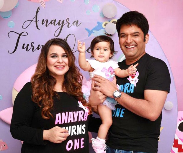 Kapil Sharma celebrates first birthday of his daughter Anayra, shares adorable pictures
