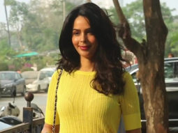Mallika Sherawat spotted at a clinic in Andheri
