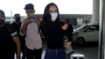 Manushi Chhillar spotted at Airport