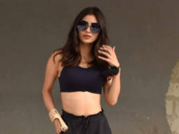 Mouni Roy spotted at a dance class in Andheri