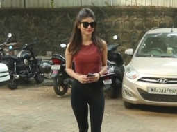Mouni Roy spotted at a dance rehearsal hall Andheri