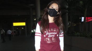 Nushrat Bharucha spotted at Airport