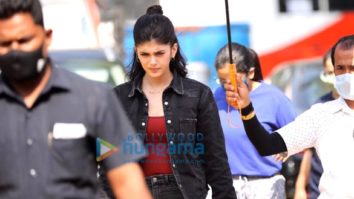 On the sets of the movie Om The Battle Within