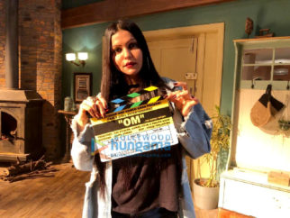 On the sets of the movie Om The Battle Within