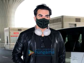 Photos: Arbaaz Khan, Shirley Setia and Maheep Kapoor snapped at the airport
