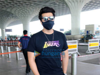 Photos: Arjun Kapoor, Mithun Chakraborty and Liza Malik snapped at the airport