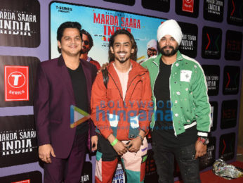 Photos: Celebs snapped at the launch of T-Series song 'Marda Saara India'