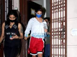 Photos: Disha Patani spotted at Shankar Mahadevan’s dubbing studio in Bandra
