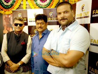 Photos: Gajraj Rao and Dayanand Shetty at the inauguration of Niranjan B Bhandary's Fab Cut unisex Salon in Oshiwara