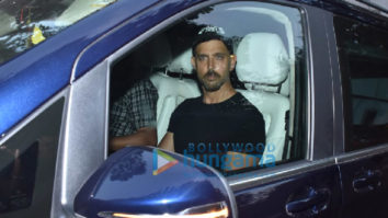 Photos: Hrithik Roshan snapped at Sanjay Khan’s house in Juhu