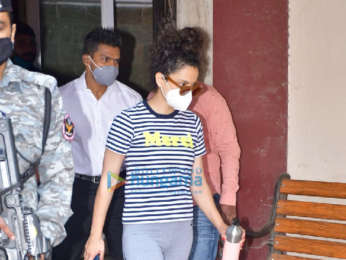 Photos: Kangana Ranaut spotted at Pilates