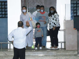 Photos: Kareena Kapoor Khan, Saif Ali Khan and Taimur Ali Khan snapped at private airport