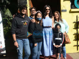 Photos: Karishma Tanna and family snapped at Chin Chin Chu restaurant in Juhu