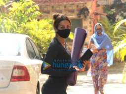 Photos: Malaika Arora spotted at Diva Yoga Studio in Bandra