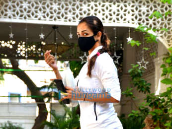 Photos: Malaika Arora spotted at Yasmin Karachiwala's studio