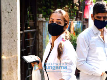Photos: Malaika Arora spotted at Yasmin Karachiwala's studio