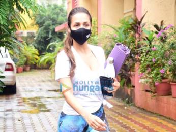 Photos: Malaika Arora spotted at the Diva Yoga Studio