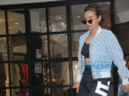 Photos: Patralekha spotted outside gym in Bandra