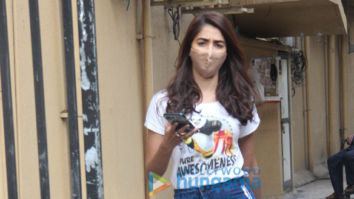 Photos: Pooja Hegde spotted outside a clinic in Khar