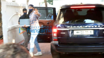 Photos: Ranbir Kapoor and Shraddha Kapoor snapped at Luv Ranjan’s office in Juhu