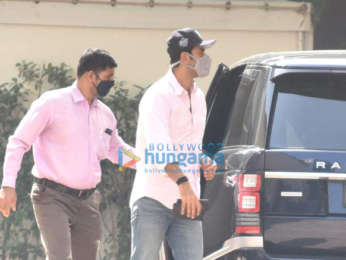 Photos: Ranbir Kapoor snapped at YRF in Andheri