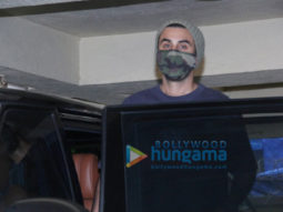Photos: Ranbir Kapoor spotted at a dubbing studio in Khar