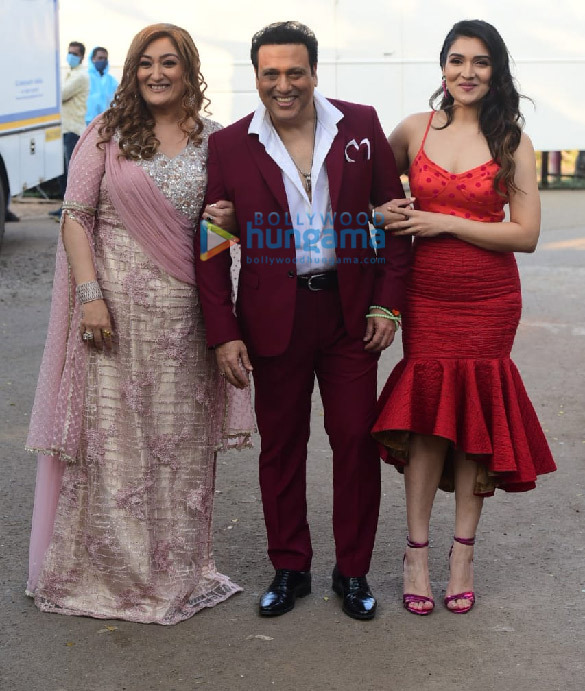 photos riteish deshmukh genelia dsouza and govinda at the shoot for indian pro music league 2