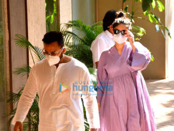 Photos: Saif Ali Khan and Kareena Kapoor Khan spotted in Bandra