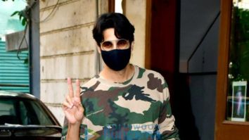 Photos: Sidharth Malhotra spotted at dubbing studio