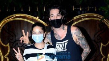Photos: Sunny Leone spotted with husband Daniel Weber at Myra spa in Juhu