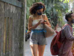 Photos: Taapsee Pannu spotted outside Rakeysh Omprakash Mehra’s office in Bandra