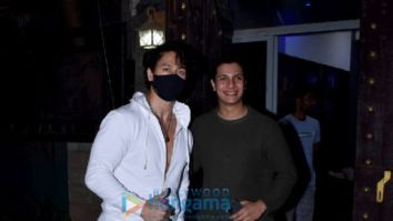 Photos: Tiger Shroff spotted outside a dubbing studio in Juhu