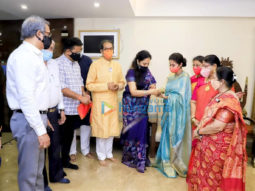 Photos: Urmila Matondkar snapped at Matoshree