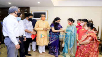 Photos: Urmila Matondkar snapped at Matoshree