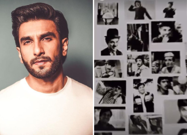 Ranveer Singh gives a glimpse into his mood board consisting of actors Govinda, Charlie Chaplin, Peter Sellers and Jim Carrey