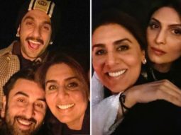 Ranveer Singh, Ranbir Kapoor pose together for a selfie with Neetu Kapoor