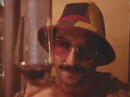 Ranveer Singh raises a toast to the festive month of December