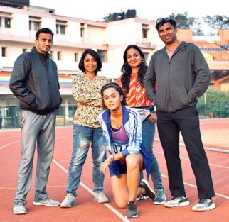 On The Sets Of The Movie Rashmi Rocket
