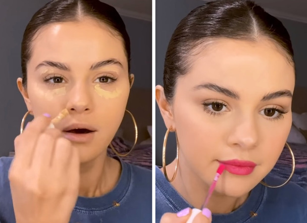 Selena Gomez' latest makeup routine with pink lips using Rare Beauty is perfect daytime look 