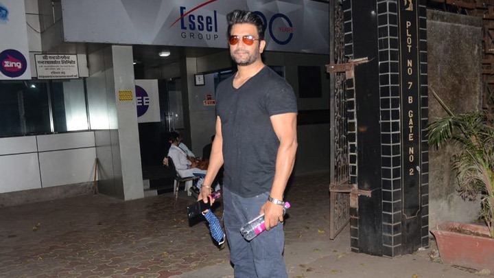 Sharad Kelkar spotted at Sound Ideaz Studio Andheri