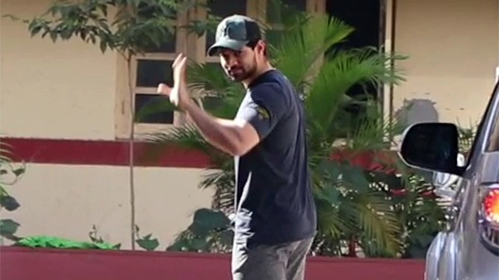 Sooraj Pancholi spotted at Gym Bandra