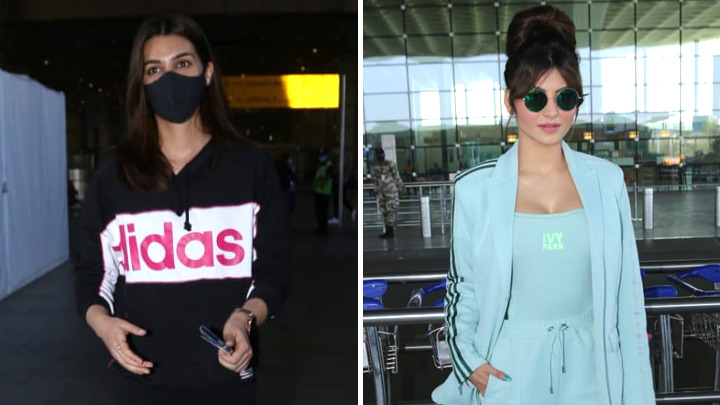 Spotted – Kriti Sanon and Urvashi Rautela at Airport