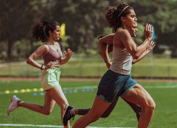 Taapsee Pannu gives a glimpse of grueling training and physical transformation for Rashmi Rocket