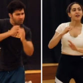 This unseen video of Varun Dhawan and Sara Ali Khan rehearsing for ‘Husn Hai Suhana’ is too cute to miss
