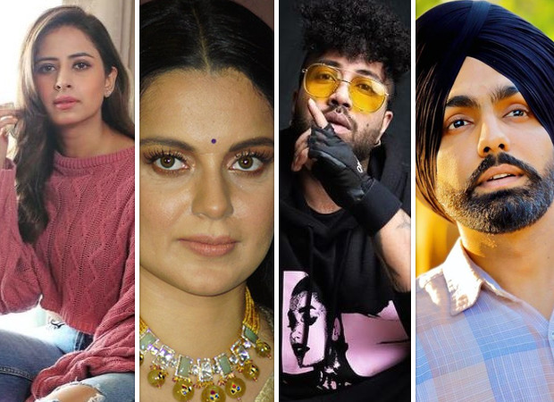 Sargun Mehta calls out Kangana Ranaut for her comment on Farmers’ Protests; Sukhe, Ammy Virk say Boycott Kangana Ranaut