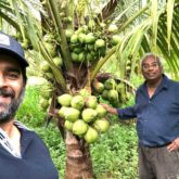 R Madhavan undertakes an eco-friendly project and creates a lush green coconut field in Tamil Nadu