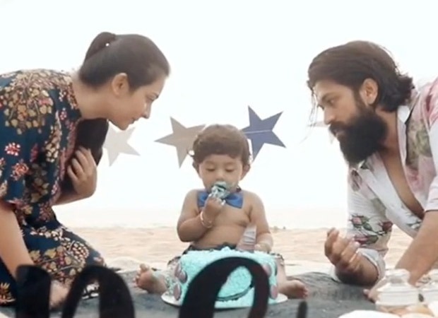 Inside Yash and Radhika Pandit’s son Yatharv’s lavish first birthday party; watch 