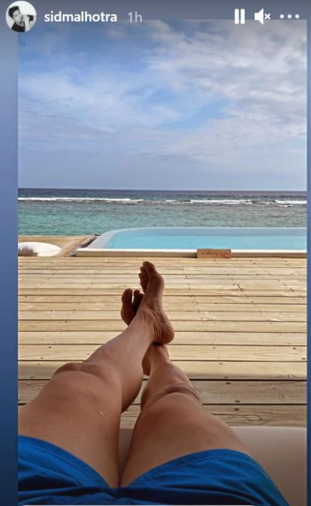 Kiara Advani and Sidharth Malhotra share first pictures from their holiday in Maldives