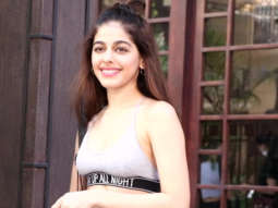 Alaya F spotted at a dance class in Bandra